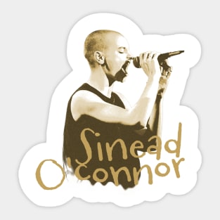 vintage sinead oconnor Sticker